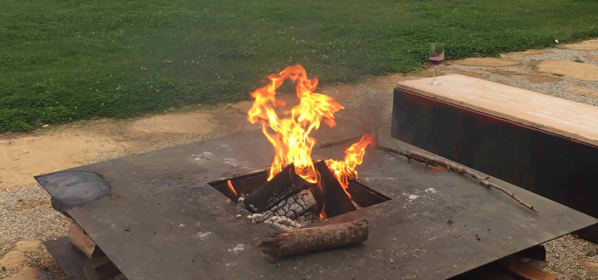 OUTDOOR FIREPLACE