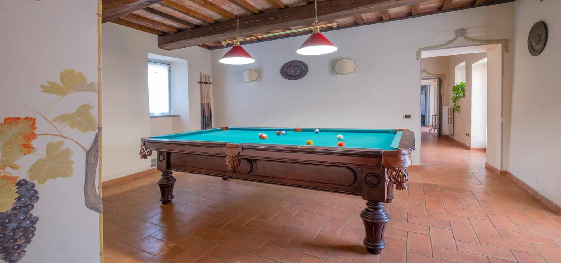 Billiard room