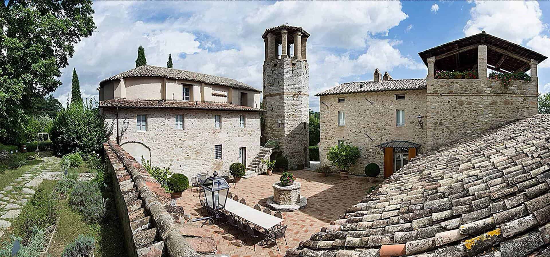 Pieve San Quirico castle - panoramic i