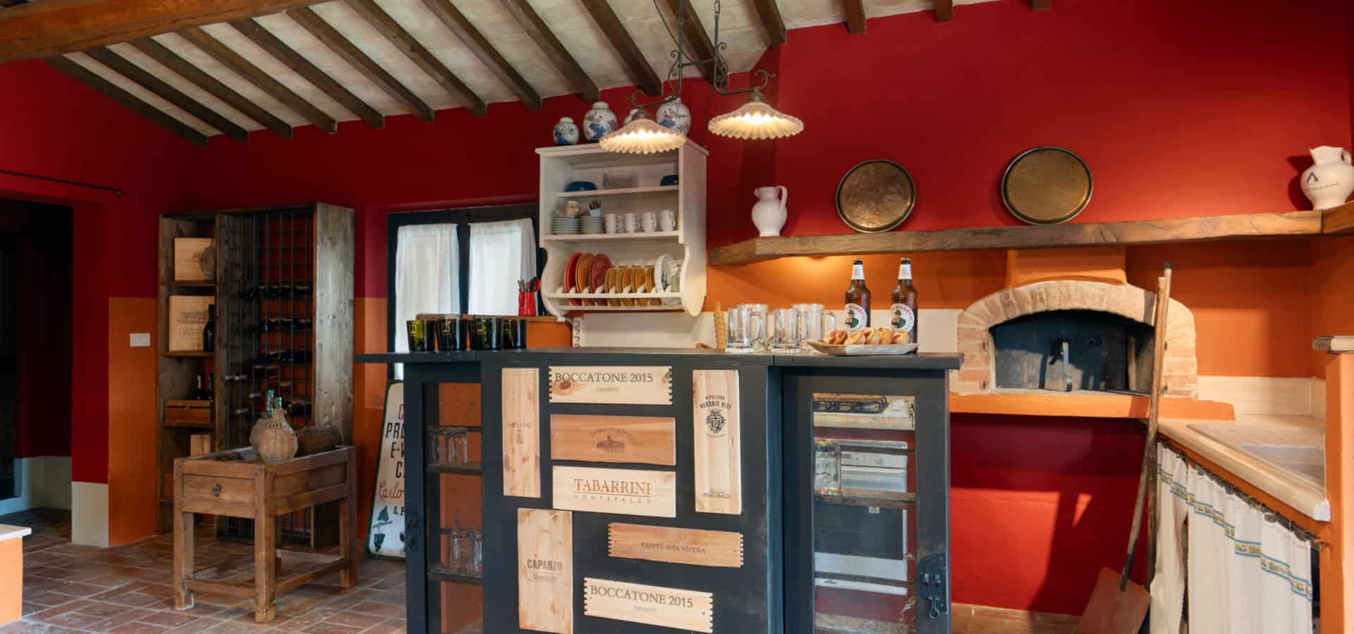 82 Pizza party by wood oven