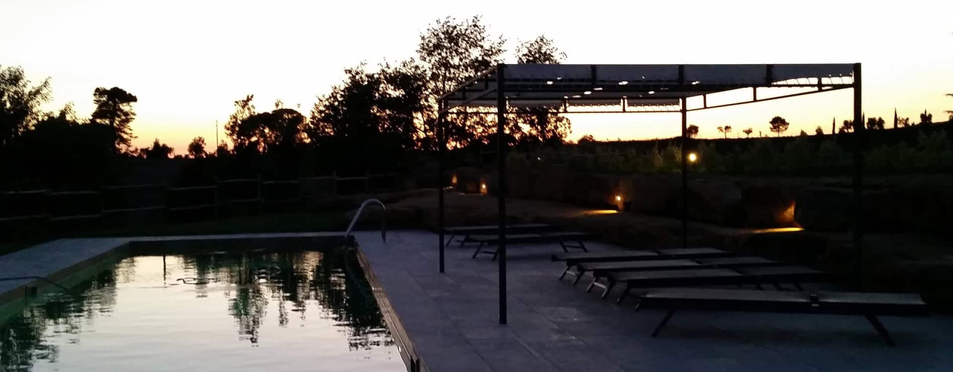 Night pool