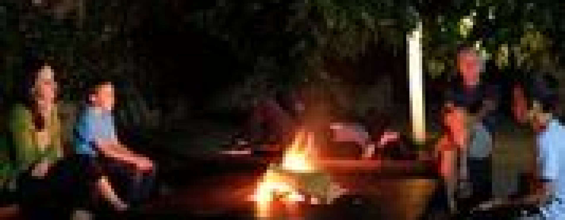 Outside fire place